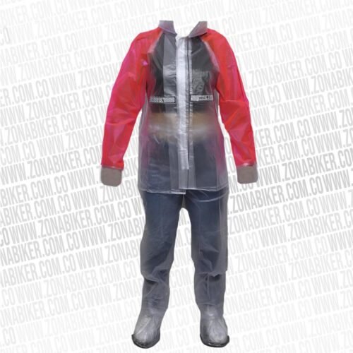 Impermeable Silicona Fucsia