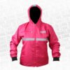 CHAQUETA CORTAVIENTO REFLECTIVA DFR 057 DOBLE FAZ FUCSIA