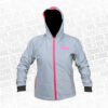 CHAQUETA CORTAVIENTO REFLECTIVA DFR 057 DOBLE FAZ FUCSIA